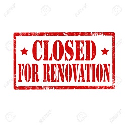Closed For Renovation-stamp
